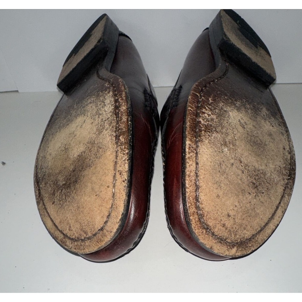 Cole Haan‎ 03507 Black Cherry Pinch Tassel Slip-On Loafer Shoes Men's US 10.5 C - Picture 13 of 13